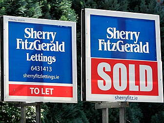House prices up around Ireland